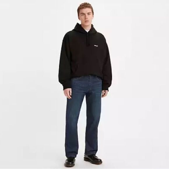 #122 LEVIS 569 dark blue jeans - Picture 1 of 9